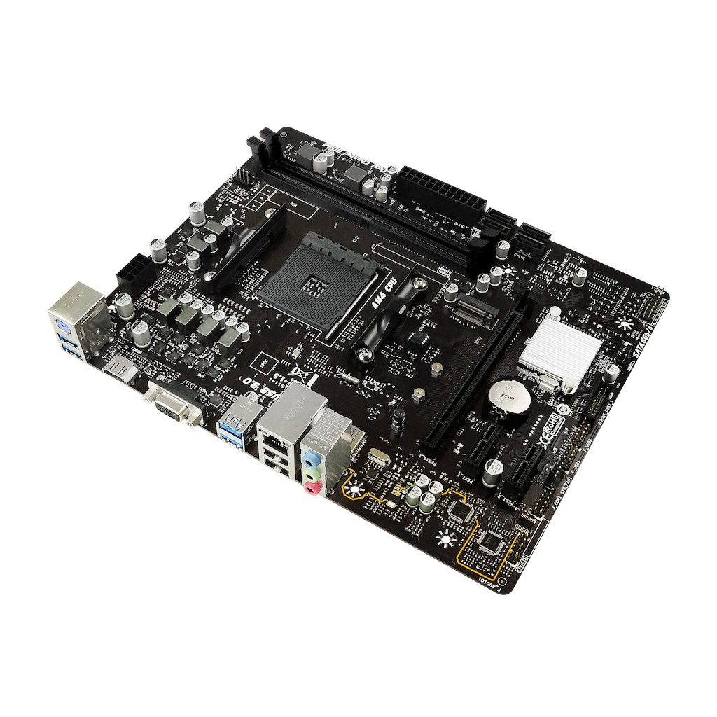 BIOSTAR Motherboard X470MH AMD X470 AM4 DDR4 ATX Motherboard