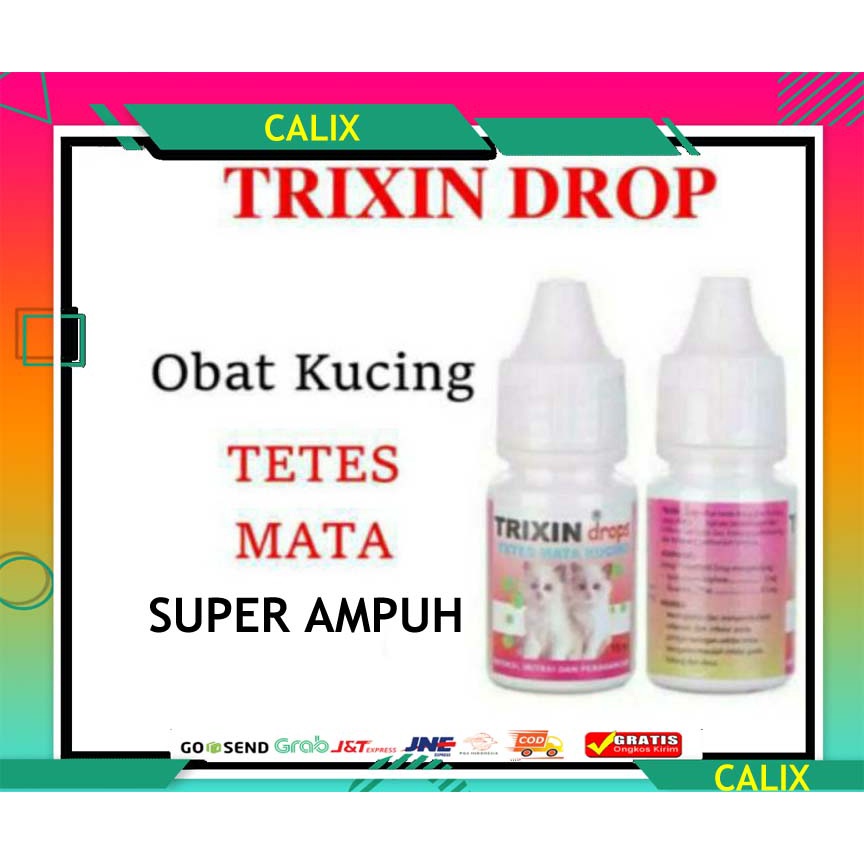 SUPER AMPUH Obat Mata Kucing TRIXIN Untuk Atasi Iritasi Belekan Dan Hidung Meler