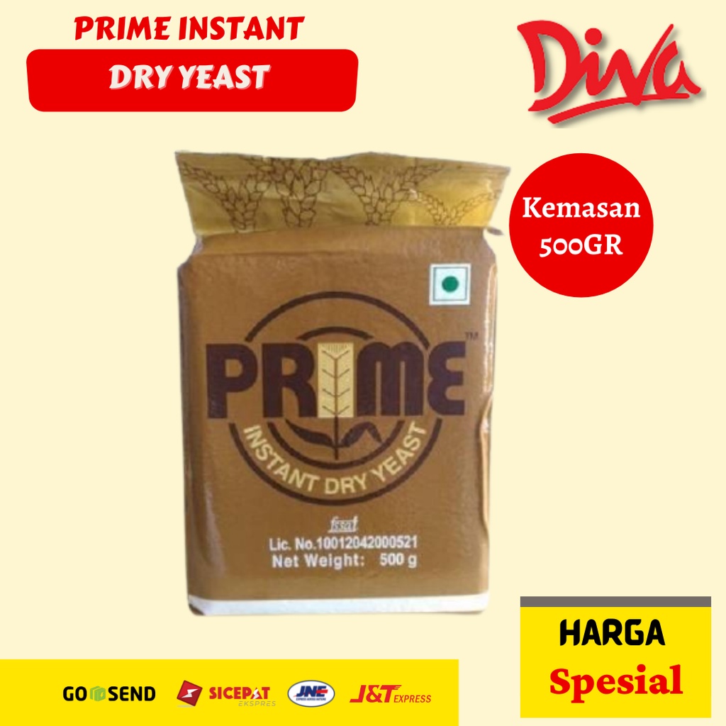

[500gr] Prime Instant Dry Yeast - Prime Yeast