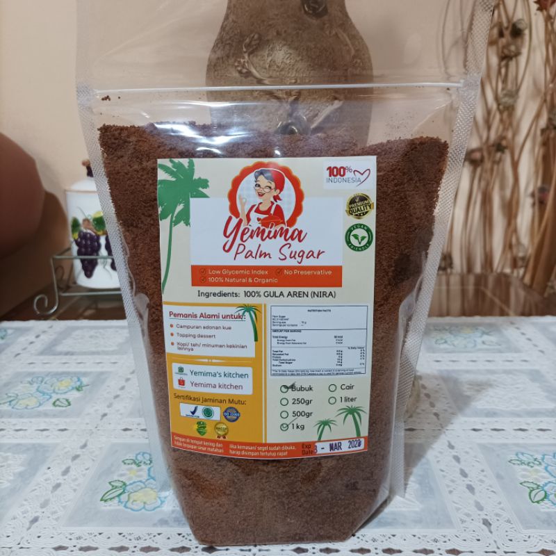 

100% Gula Aren Nira 1.000 gram