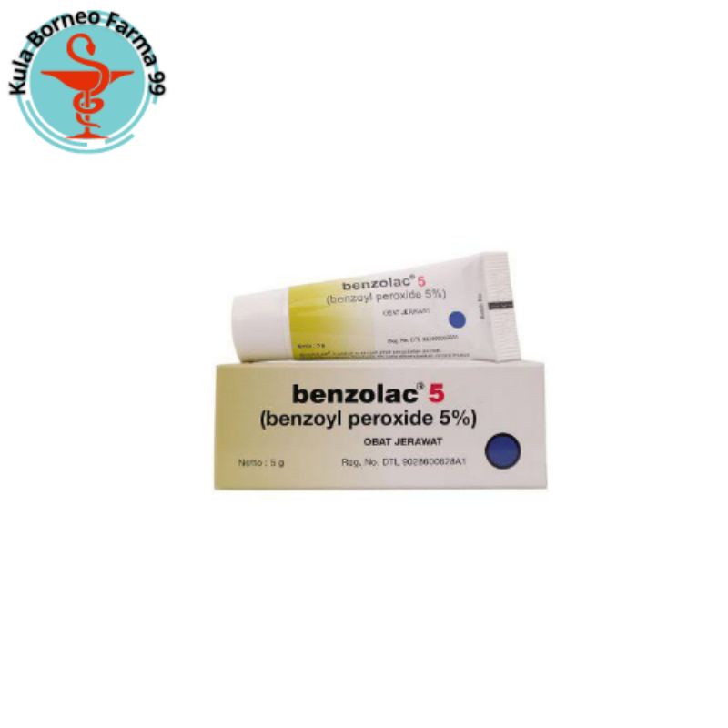 Benzolac 5 % Cream Jerawat
