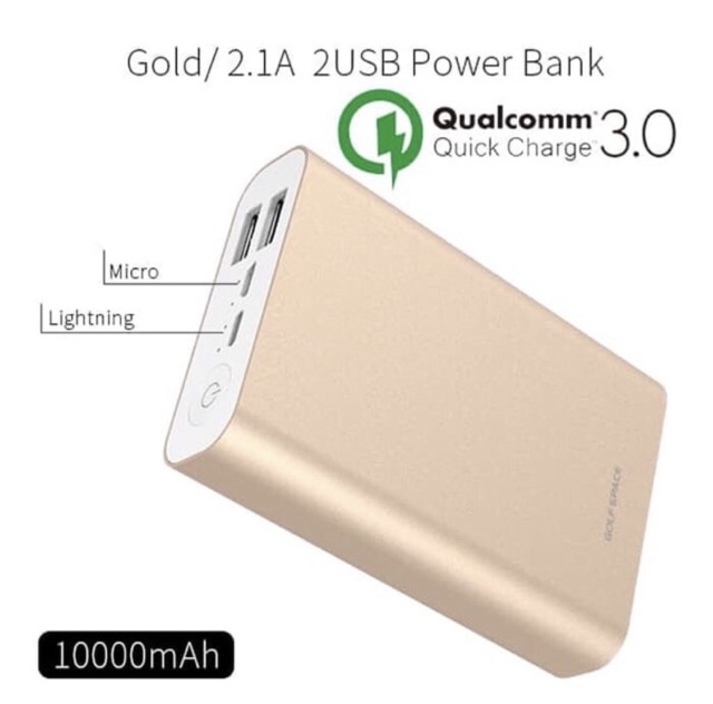 Quick Charge Powerbank Golf P13