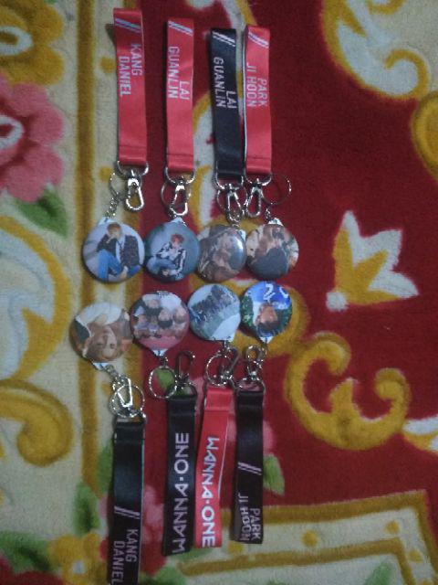 Custom Satuan Strap + Gantungan Kunci Bts Bt21 Kpop Bisa Request Gambar / Foto Dari Sendiri