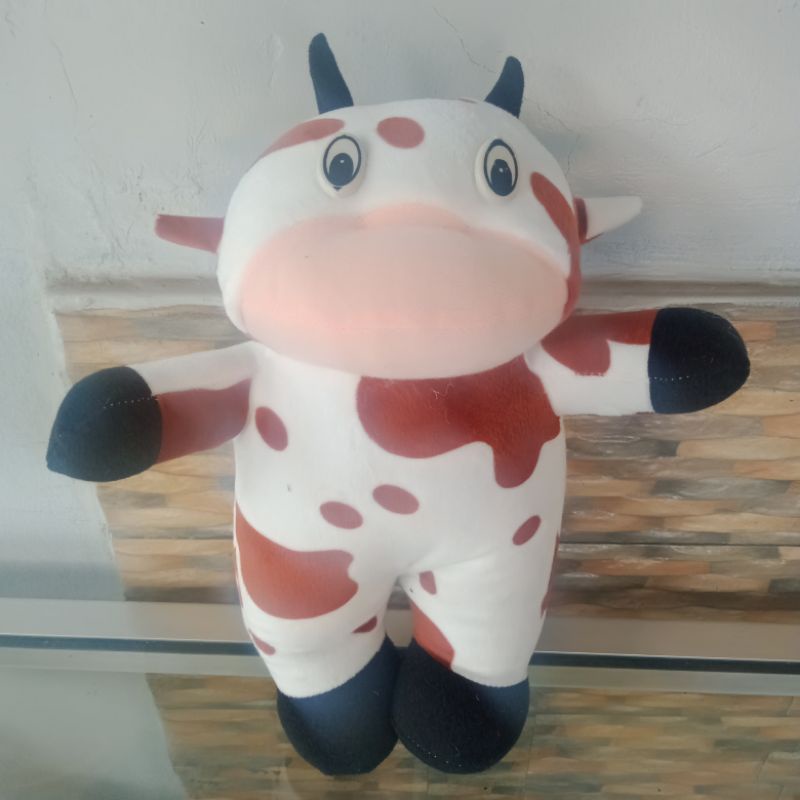 Boneka sapi ukuran 30cm size s