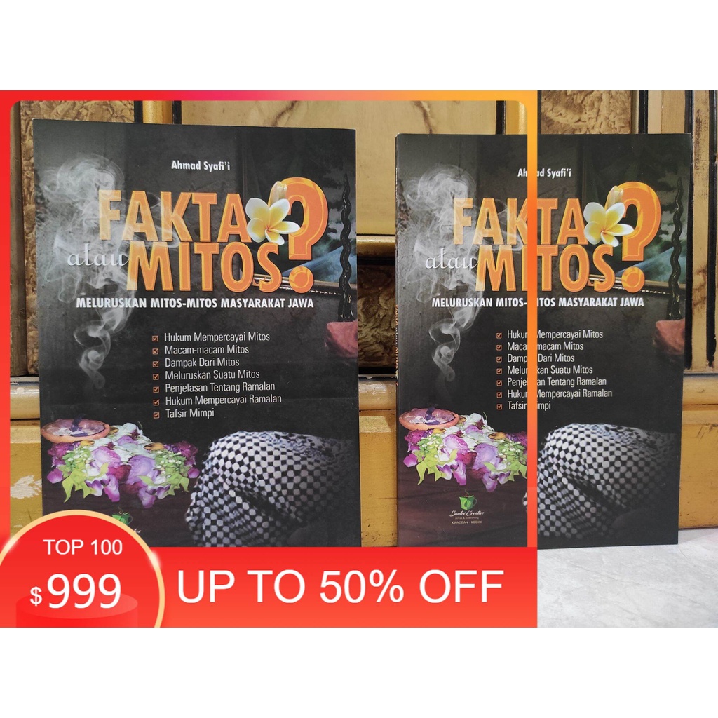 buku meluruskan mitos mitos masyarakat jawa fakta atau mitos penerbit santri creative