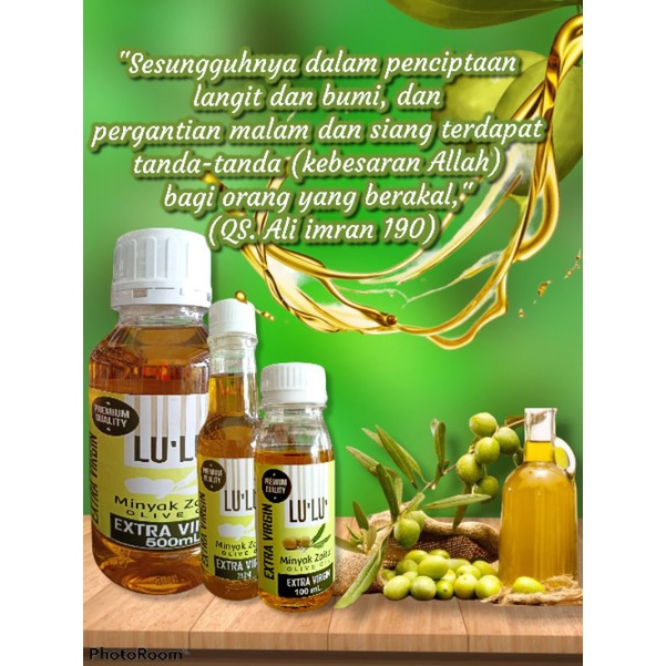 

Minyak Zaitun Extra Virgin Lu'Lu' Original 250 ml
