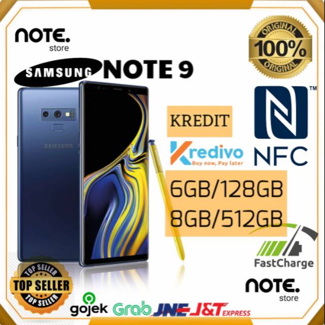Samsung Note 9 Terbaru/ Samsung Note 9 6/128GB 8/512GB  / Original/ Garansi Resmi