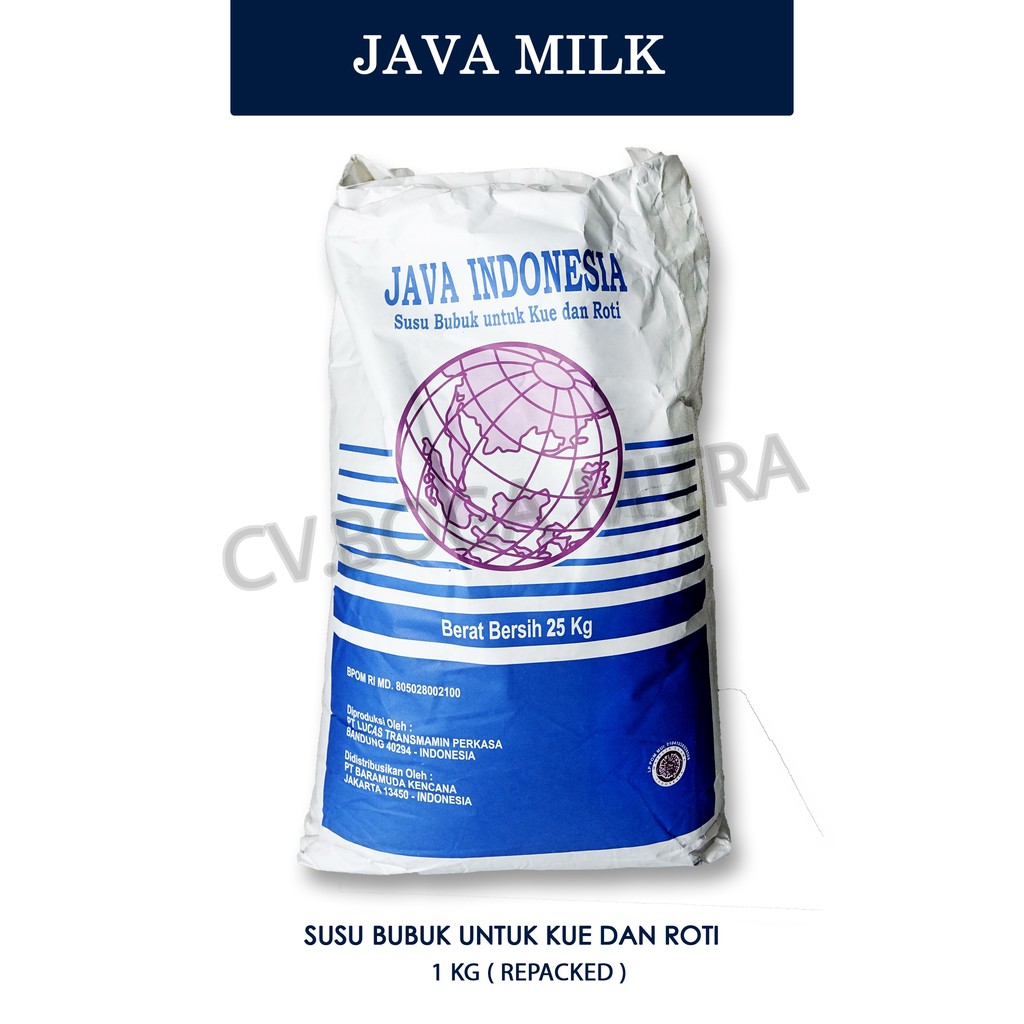 

JAVA MILK - SUSU BUBUK - JAVA INDONESIA - KUE - ROTI - ( ECERAN ) 1 KG