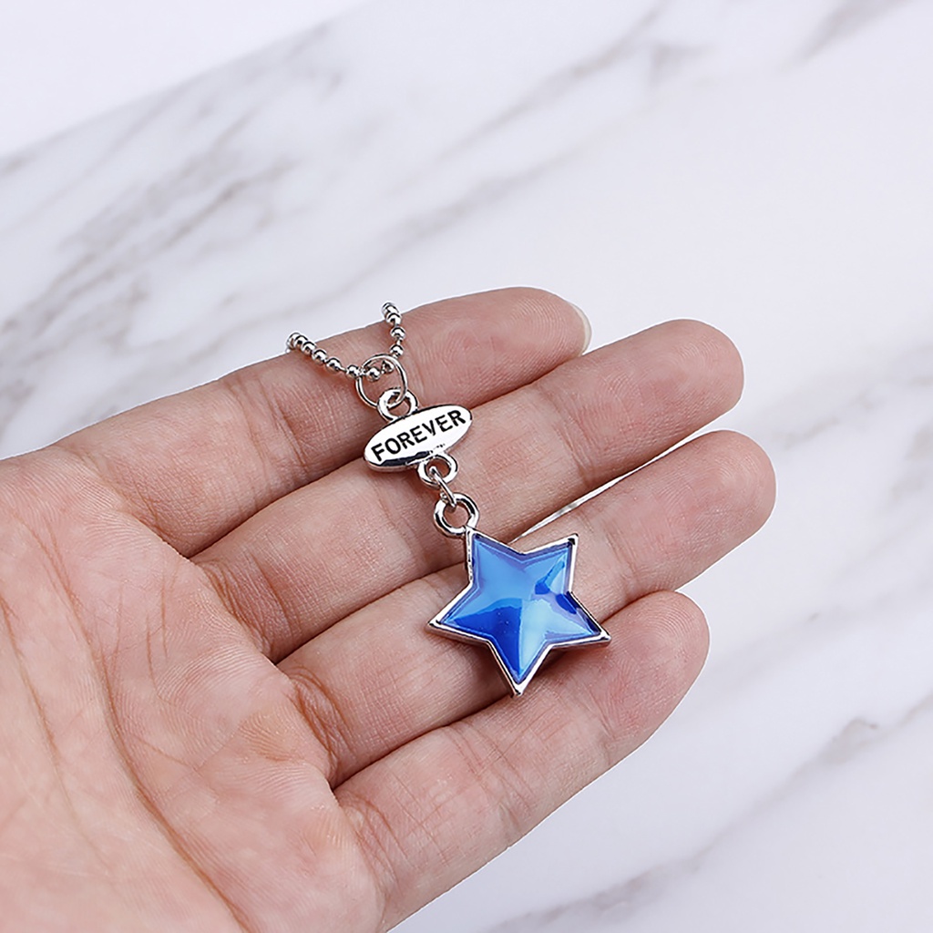 Hu Hu Hu Hu Hu Alat Bantu Pasang Kacamata♡ 3pcs Kalung Rantai Bentuk Hati Bahan Alloy Untuk Wanita