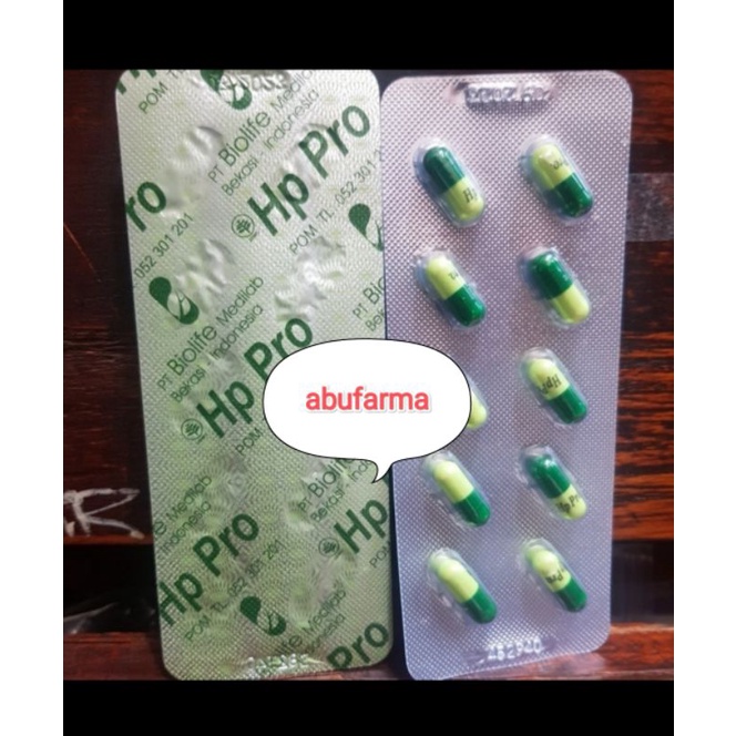 per Strip Hp pro Capsul @10 / obat liver hati