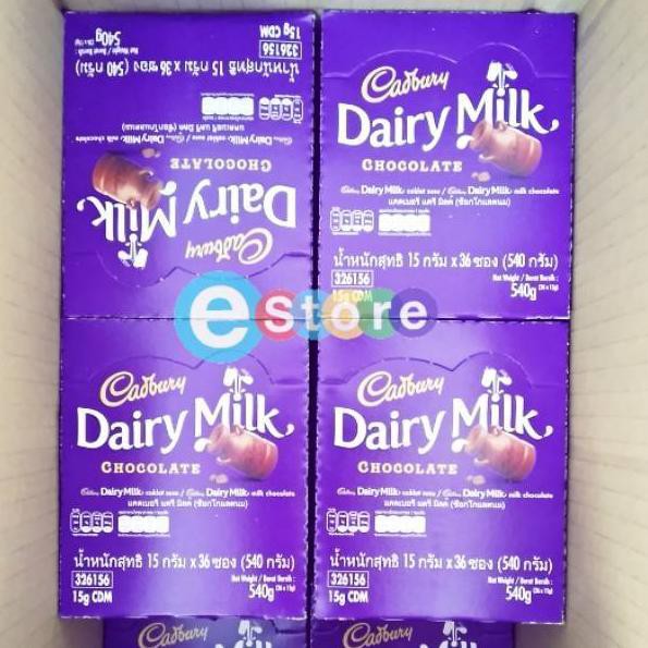 Harga Grosir 1 Box Isi 36 Cadbury Dairy Milk Cadbury 15gr Cadbury Grosir Cadbury Murah V Shopee Indonesia