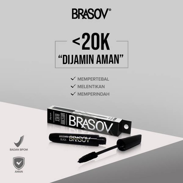 MASCARA WATERPROOF BRASOV MASKARA BLACK