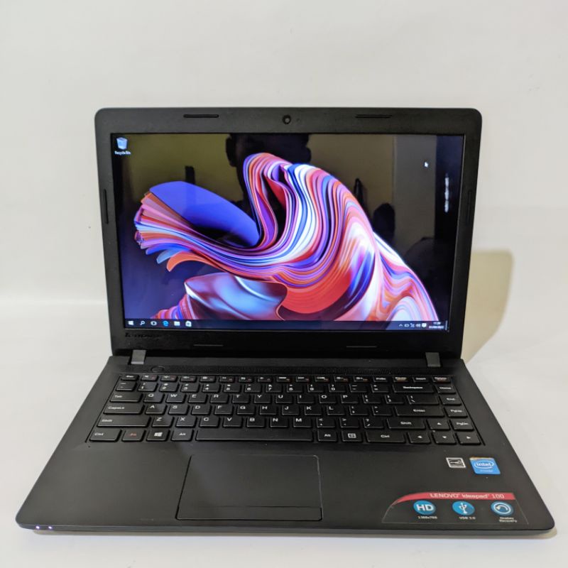 laptop tipis murah lenovo Ideapad 100 - intel celeron - Hardisk 320gb