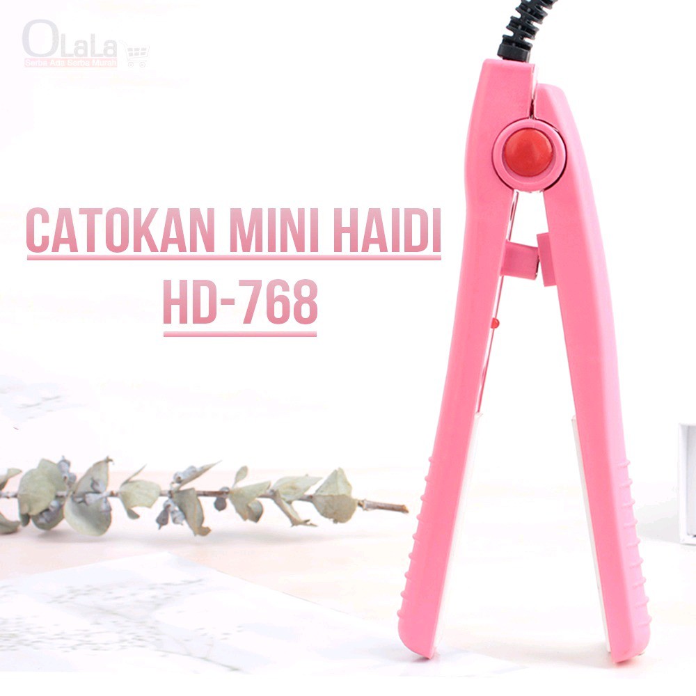 Catok Mini Haidi - Topsonic Hair Care Catokan Rambut Mini Haidi HD-768