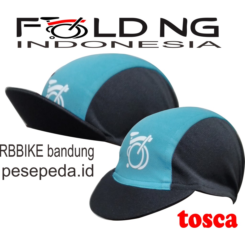 topisepeda lipat  foldingbike cyclingcap sepeda  lipat  topi  