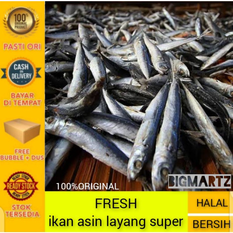 

ikan asin layang super / layang asin fresh