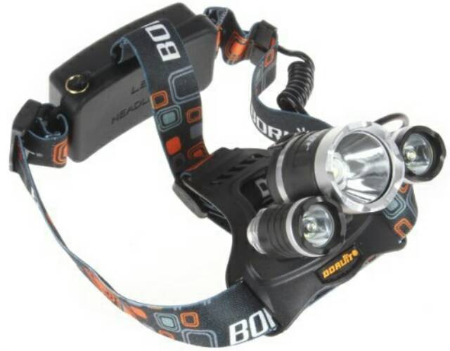 T6 High Power Headlamp Cree XM-L T6 5000 Lumens - Black  (OMFL19BK)