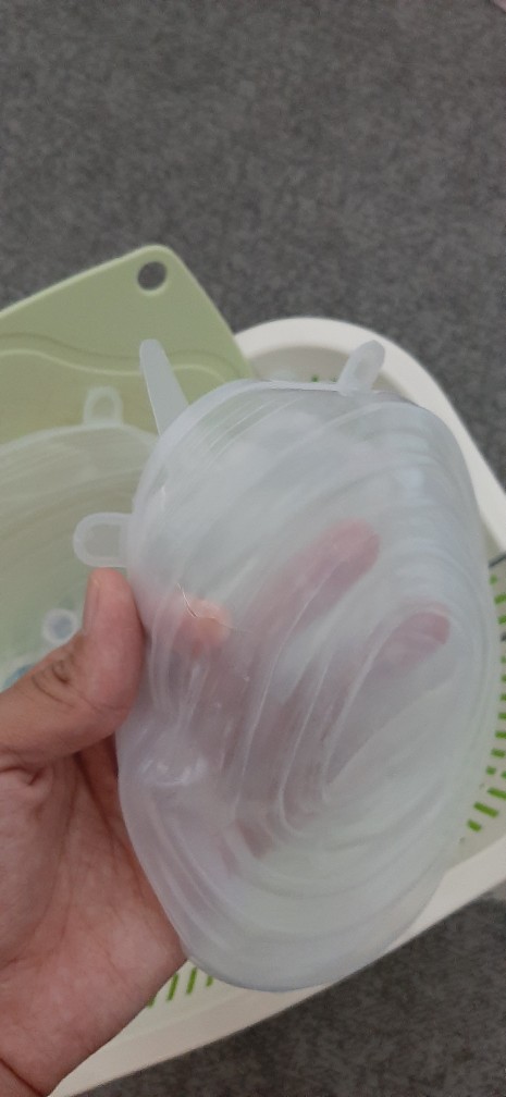 Penutup Makanan Karet - Penutup Elastis - Pembungkus Makanan - Food Cover 1 Set