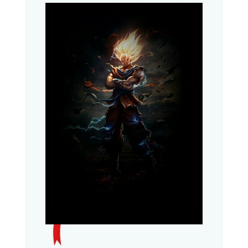 

Buku tulis Dragon Ball Hard Cover isi agenda garis polos