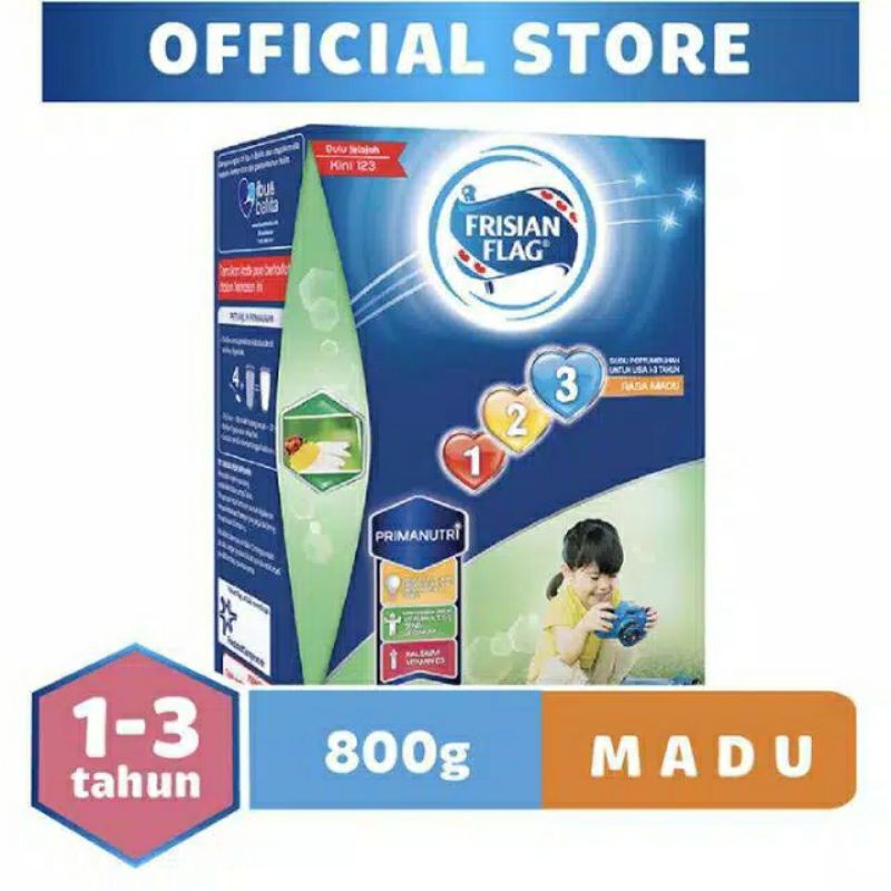 FRISIAN FLAG 800GR 123 DAN 456 RASA MADU/VANILA/COKLAT
