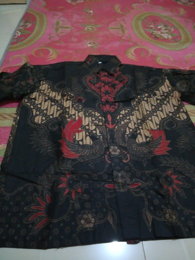 Kemeja Batik Lengan Panjang Size M L Xl Xxl Xxxl