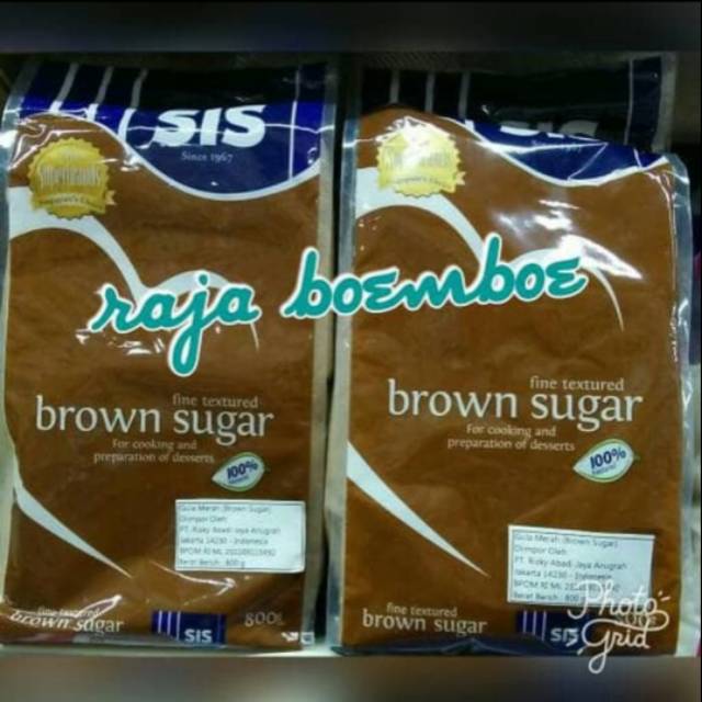 

SIS Brown Sugar 800gr Gula Merah