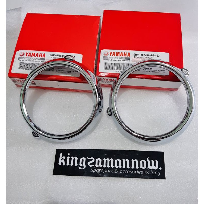 RING SPEEDOMETER RX KING CHROME 2004,SCORPIO OLD  ORIGINAL YAMAHA 5BP-H3506-00-93