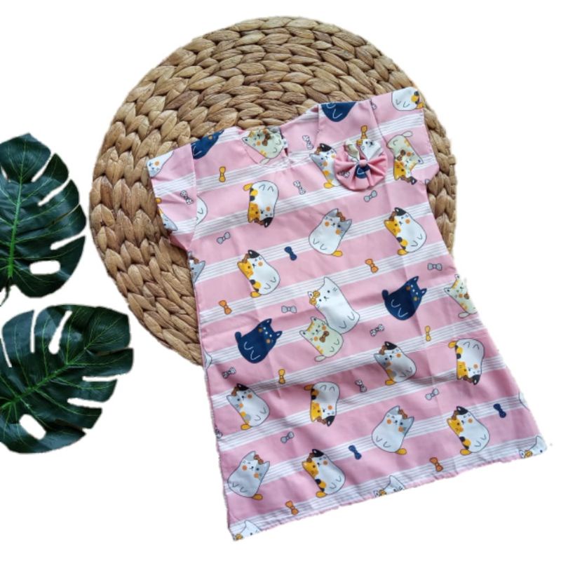 Daster Anak Kekinian Usia 1-5th bahan katun COD