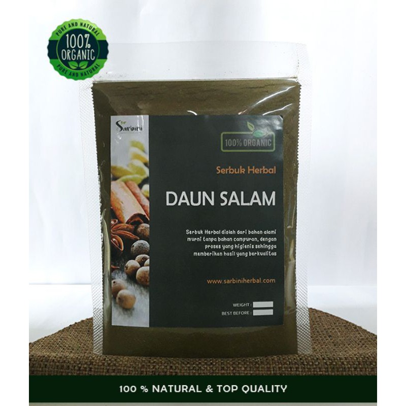 

Bubuk Daun Salam 1000 gram 100% tanpa bahan campuran dan dijamin murni / Serbuk Daun Salam 1 kg