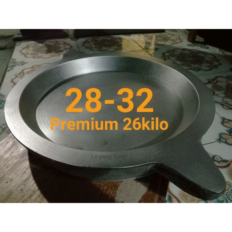 Loyang Martabak Bangka Premium 28-32+tutup