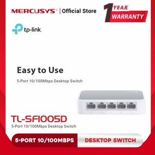 Mercusys TP-LINK TL-SF1005D Desktop Switch 5-Port 10/100Mbps Desktop Switch