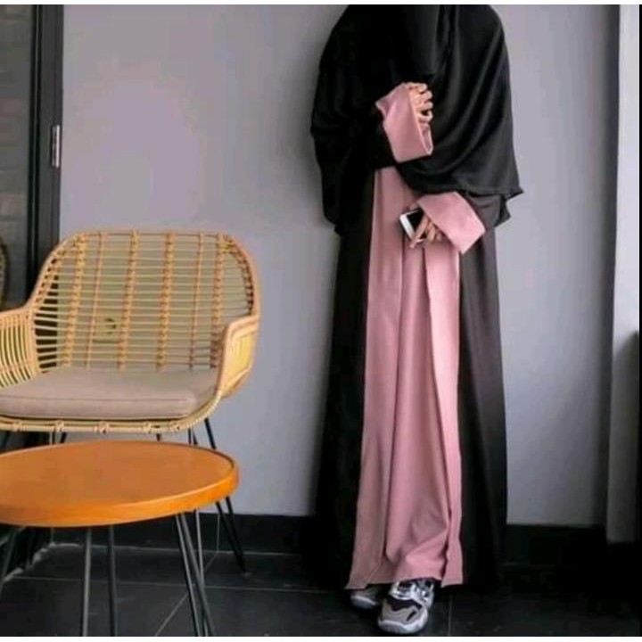 murah gamis turkey-jubah turkey- busana muslim - abaya remaja terbaru-abaya arab kekinian-abaya turki terbaru-motif kania polos., (br142)