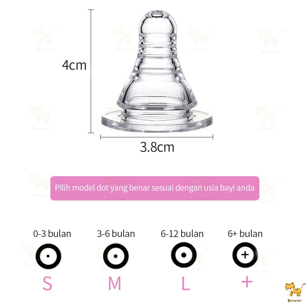Dot bayi /silikon Reliable Dot / nipple untuk pigeon slim neck-5