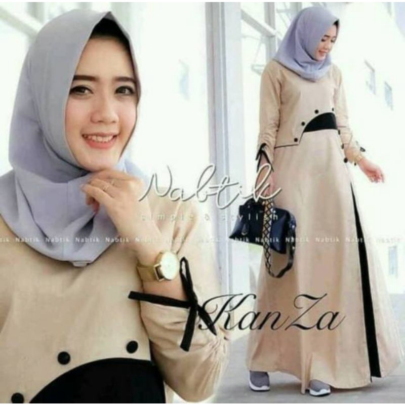 GAMIS KANZA|GAMIS TERBARU|TERMURAH