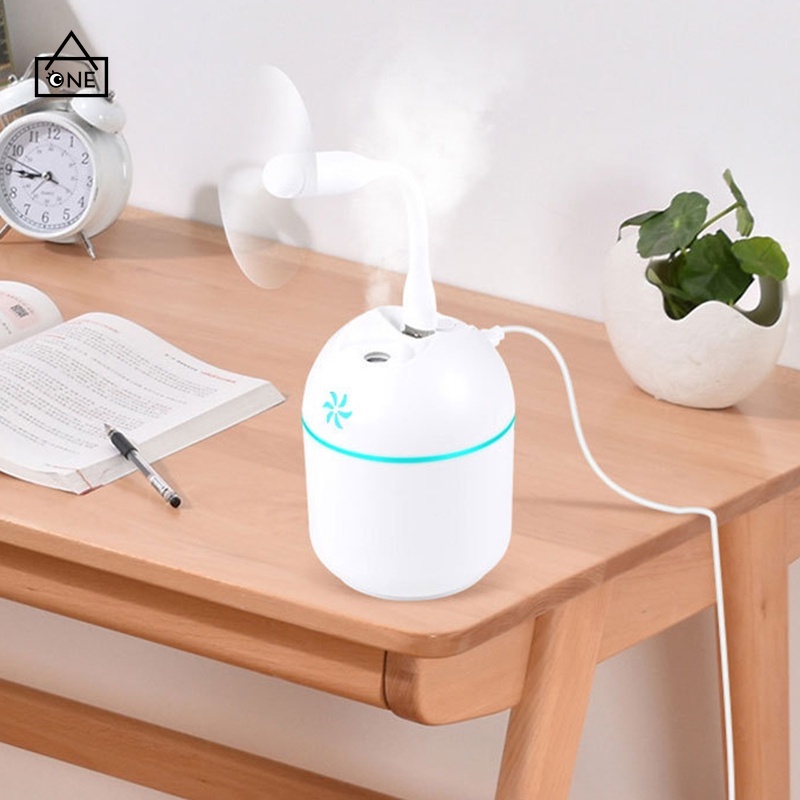 COD❤Air Humidifier Mini Portable USB Mist Sprayer Pelembab Udara Fashion new