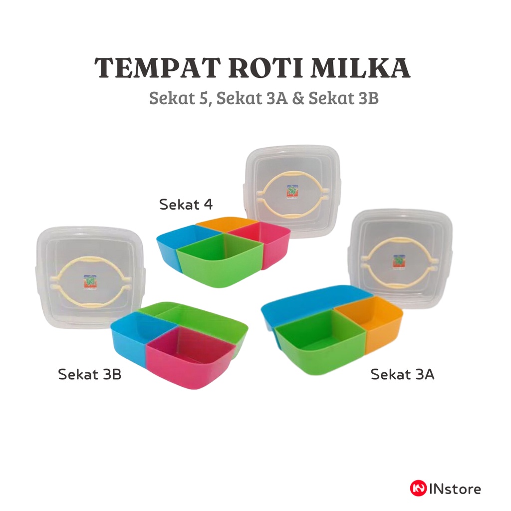 Tempat Roti Milka -  Tempat Bekal Makanan Sekat