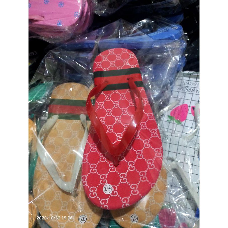 SANDAL JEPIT WANITA MOTIF GACI