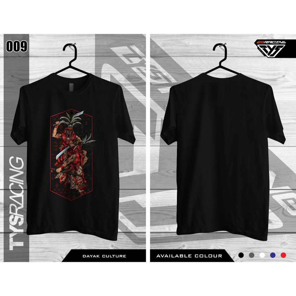 Kaos DTF Dayak Culture