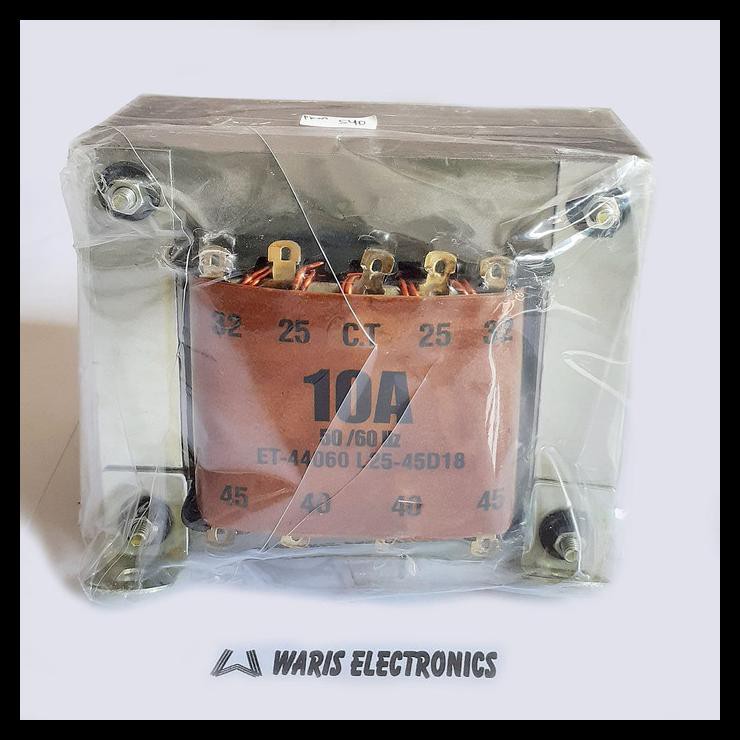 Trafo Era Ct 10A Ampere Murni 45V Travo