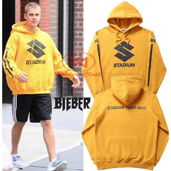 Premium Hoodie - Jacket - Sweater - Jumper Stadium Tour Justin Bieber .Deevagrosir.Olshop