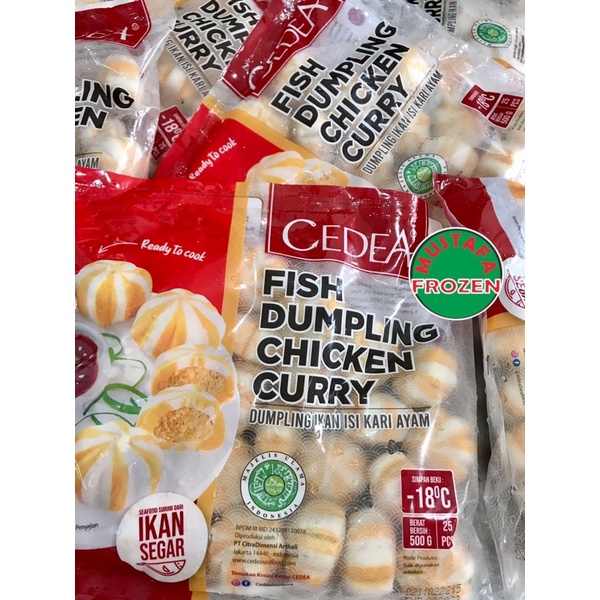 

Cedea Chicken Curry fish Dumpling 500gr