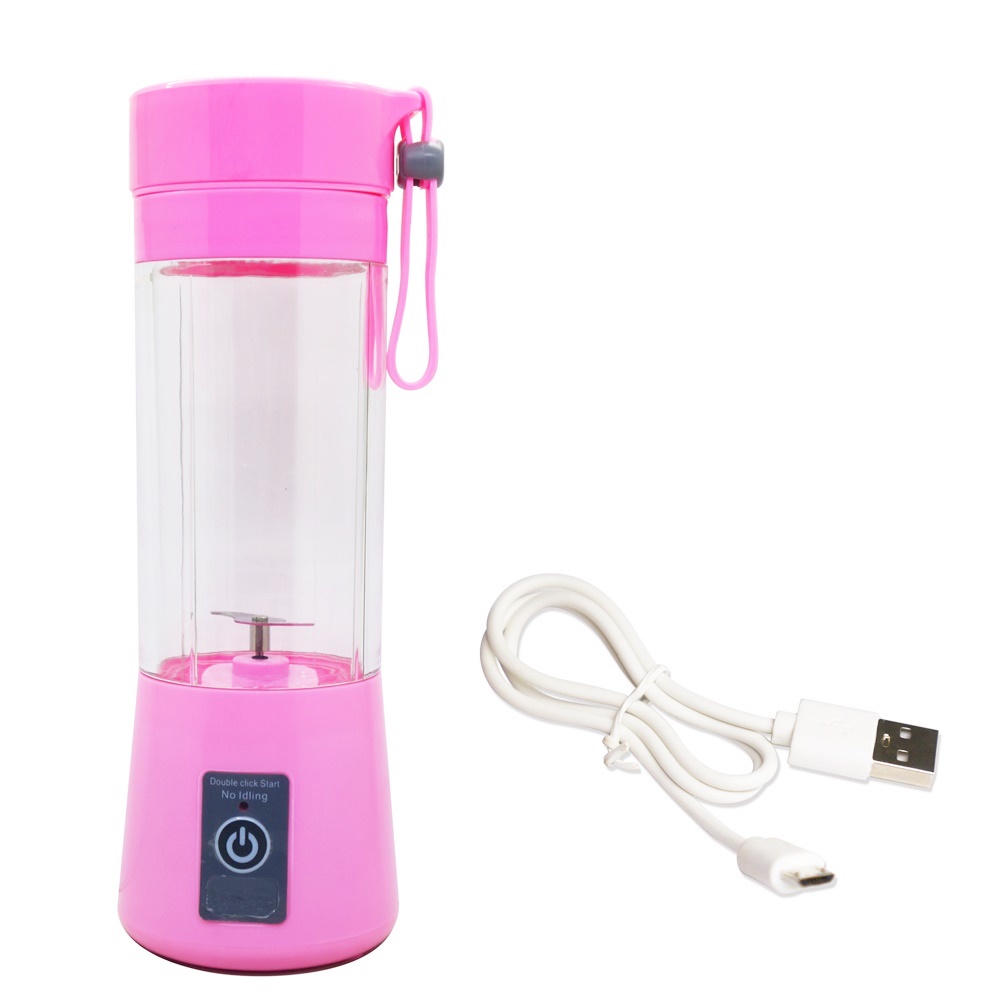 Blender Jus Buah Portable USB  Rechargeable - Shake n Go - Random warna