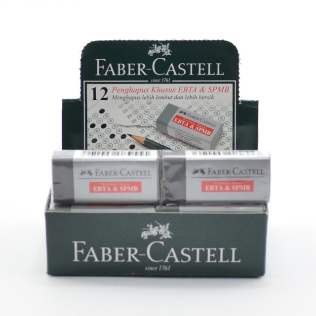 

Penghapus Faber Castell abu EBTA&SPMB