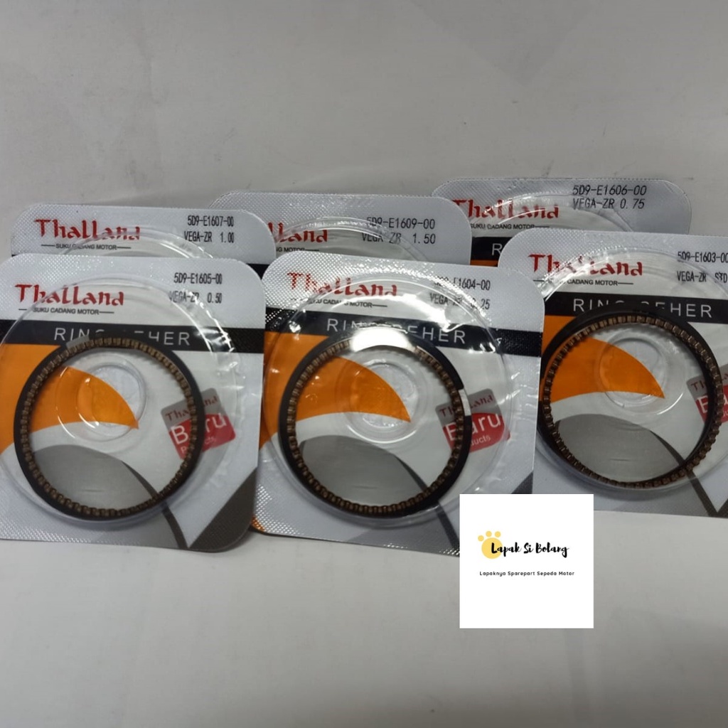 PISTON RING SEHER RING VEGA ZR OS STD 25 50 75 100 150 THALLAND