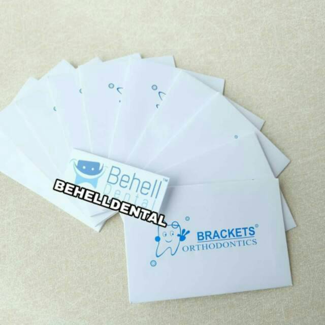 BRACKET BEHEL AMPLOP BIRU • Permanen ORTHODONTICS BRACES KAWAT GIGI FANCY EDGEWISE 0.22 NO HOOK MINI - Kawat Dental Metal