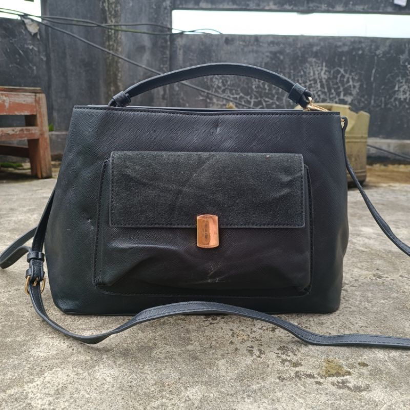 sling bag zara basic