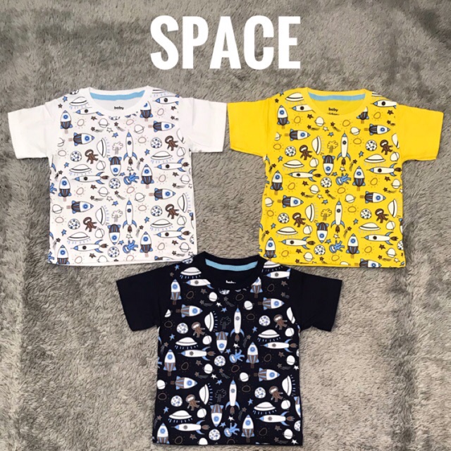 Baju / Kaos Oblong Bayi Victory Berbagai Motif Cowo