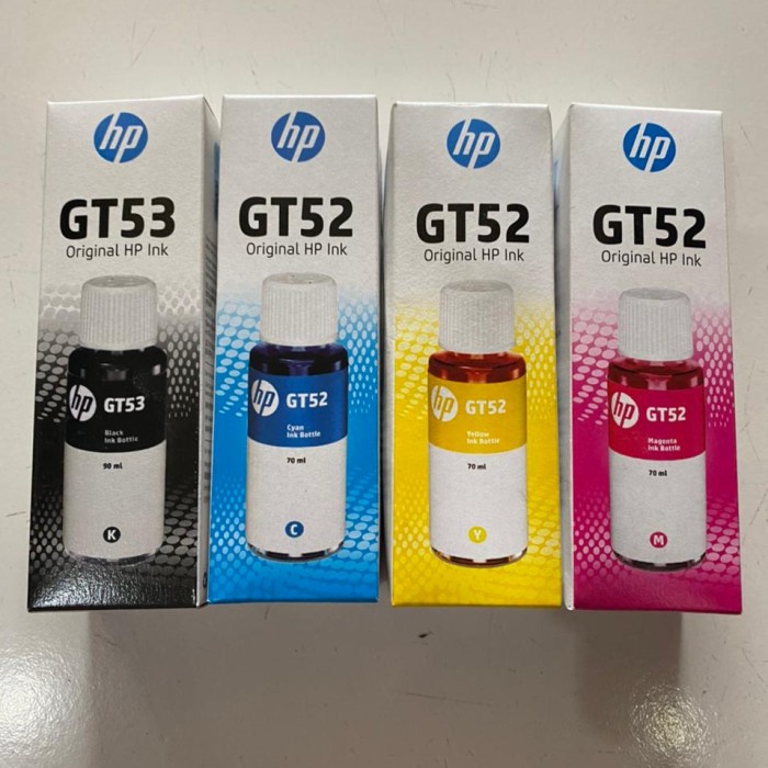 

Berkualitas Hp Gt52/Gt53 Ink Original Gt53 Tinta Hitam Pengganti Gt51 Black Terlaris