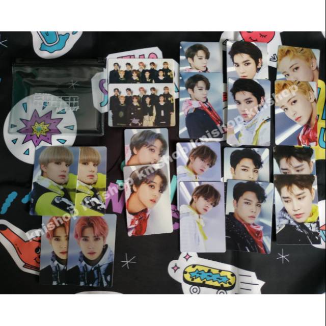 photocard sticker nct 127 superhuman official