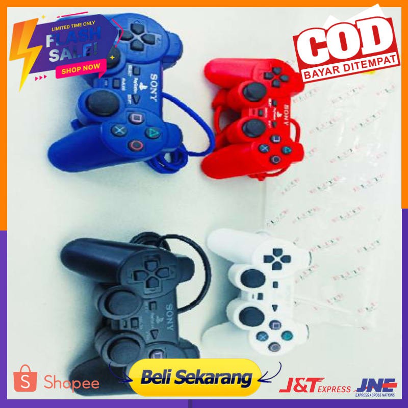 STIK JOYSTIK PS2 SONY STICK PS 2 JOYSTICK SONY PLAYSTATION  ORI PABRIK ELITE TERBAIK DI KELASNYA